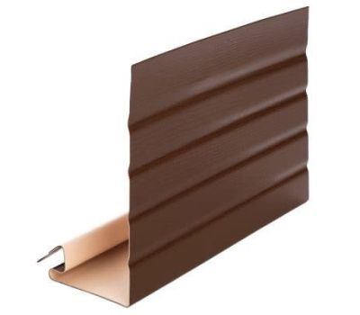 Околооконная планка Элит широкая, коричневая от производителя  Grand Line по цене 1 020 р