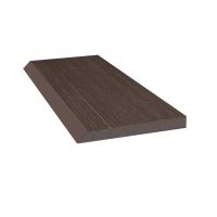 Торцевая планка ДПК с текстурой дерева Торцевая планка ДПК с текстурой дерева