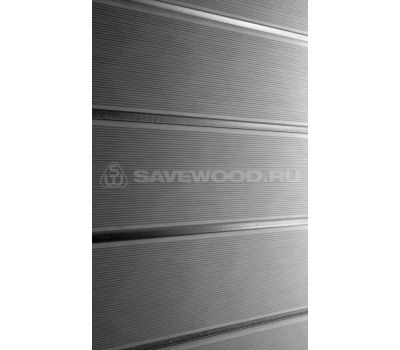 Профиль ДПК для заборов SW Agger Пепельный глянцевый бесшовный от производителя  Savewood по цене 570 р