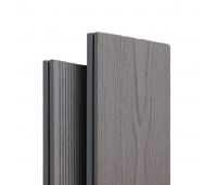 Террасная доска ДПК Tehno пустотелая Серый