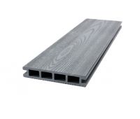 Террасная доска ДПК Титан шлиф.тиснение/браш.вельвет Серый Террасная доска ДПК Титан шлиф.тиснение/браш.вельвет Серый