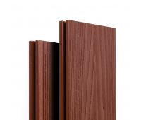 Террасная доска ДПК Титан 3D/браш.вельвет Терракот