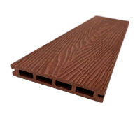 Террасная доска ДПК Lite 3D Шоколад