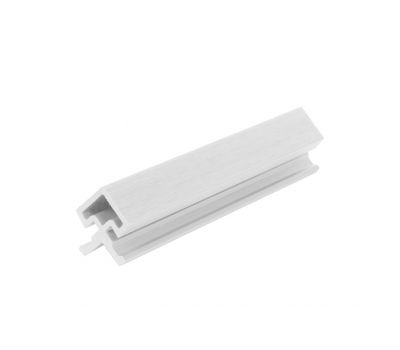 Угол внешний из ДПК CO-EX MIX для фасадной панели White от производителя  Polivan Group по цене 611 р