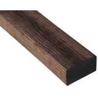 Брус лавочный полнотелый ДПК браш Коричневый микс Брус лавочный полнотелый ДПК браш Коричневый микс