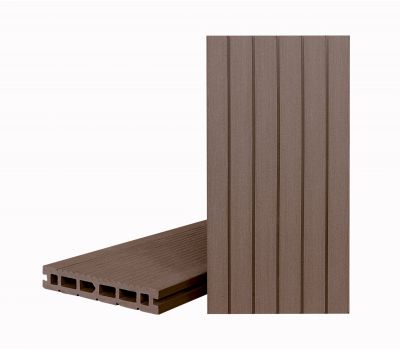 Террасная доска КЛАССИК пустотелая с пазом Тик Киото Кантри (Под заказ) от производителя  Terrapol по цене 834 р