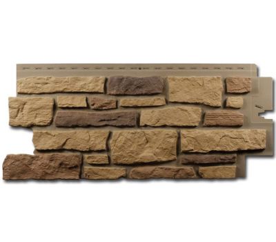 Цокольный сайдинг Creek Ledgestone (Бутовый камень) Arizona Sandstone от производителя  Nailite по цене 0 р