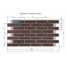 Фасадная Loft Brick Masala от производителя Термопанели Аляска по цене 3 200 р Фасадная Loft Brick Masala от производителя Термопанели Аляска по цене 3 200 р