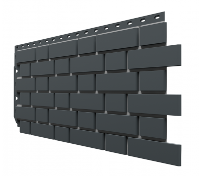 Фасадные панели Flemish (гладкий кирпич) Тёмно-серый от производителя Docke по цене 570 р Фасадные панели Flemish (гладкий кирпич) Тёмно-серый от производителя Docke по цене 570 р