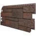 Фасадные панели (Цокольный Сайдинг) VOX Sandstone Темно-коричневый от производителя  Vox по цене 570 р