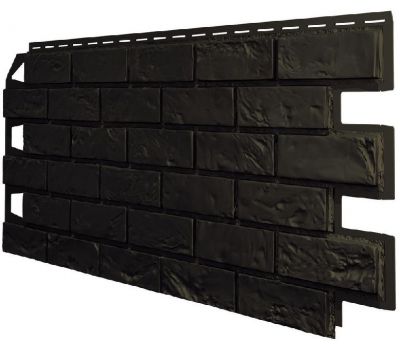 Фасадные панели (Цокольный Сайдинг) VOX Vilo Brick Dark brown от производителя  Vox по цене 570 р