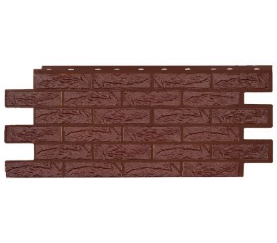 Фасадные панели СЕРИЯ Лондон Брик Кирпич Эко - Браун от производителя Т-сайдинг по цене 520 р Фасадные панели СЕРИЯ Лондон Брик Кирпич Эко - Браун от производителя Т-сайдинг по цене 520 р