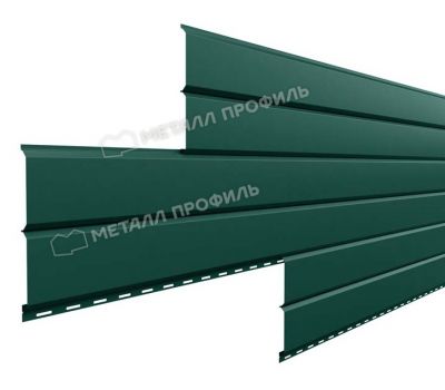 Металлический сайдинг Lбрус-15х240 (VikingMP E-20-6005-0.5) Зеленый мох от производителя  Металл Профиль по цене 1 160 р