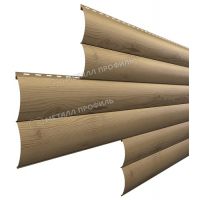 Металлический сайдинг Woodstock-28х330 (ECOSTEEL_MA-01-Сосна-0.5)