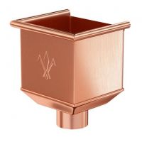 Водосборная воронка Медь 125/90 Водосборная воронка Медь 125/90