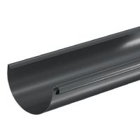 Водосточный желоб RAL 7024 Тёмно-серый 3.00м 125/90 Водосточный желоб RAL 7024 Тёмно-серый 3.00м 125/90