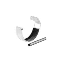 Соединитель желоба с резиновым уплотнителем RR 20 Мраморно-белый 150/100 Соединитель желоба с резиновым уплотнителем RR 20 Мраморно-белый 150/100