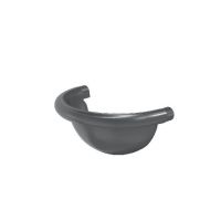 Заглушка желоба полукруглая RR 23 Маренго 150/100 Заглушка желоба полукруглая RR 23 Маренго 150/100