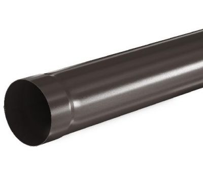 Труба водосточная RR 32 Тёмно-коричневый 3.00м 125/90 от производителя  Aquasystem по цене 2 520 р