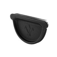 Заглушка универсальная с резиновым уплотнителем RAL 9005 Чёрный 125/90 Заглушка универсальная с резиновым уплотнителем RAL 9005 Чёрный 125/90