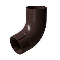 Колено 72° D90, ШОКОЛАД (RAL 8019) Колено 72° D90, ШОКОЛАД (RAL 8019)