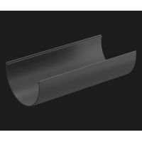 Желоб водосточный 3 м Premium ПВХ Графит Желоб водосточный 3 м Premium ПВХ Графит